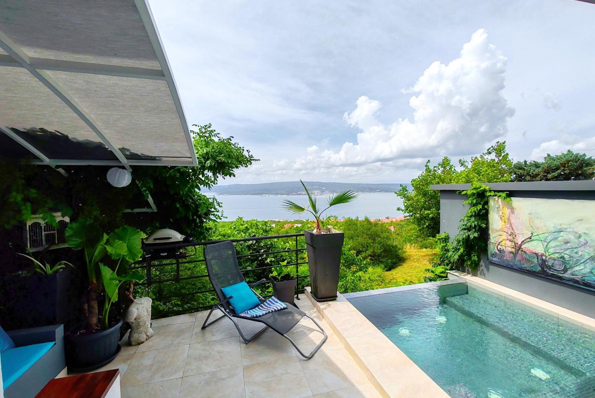 Art Gallery House With A Small Relaxing Pool Crikvenica Εξωτερικό φωτογραφία