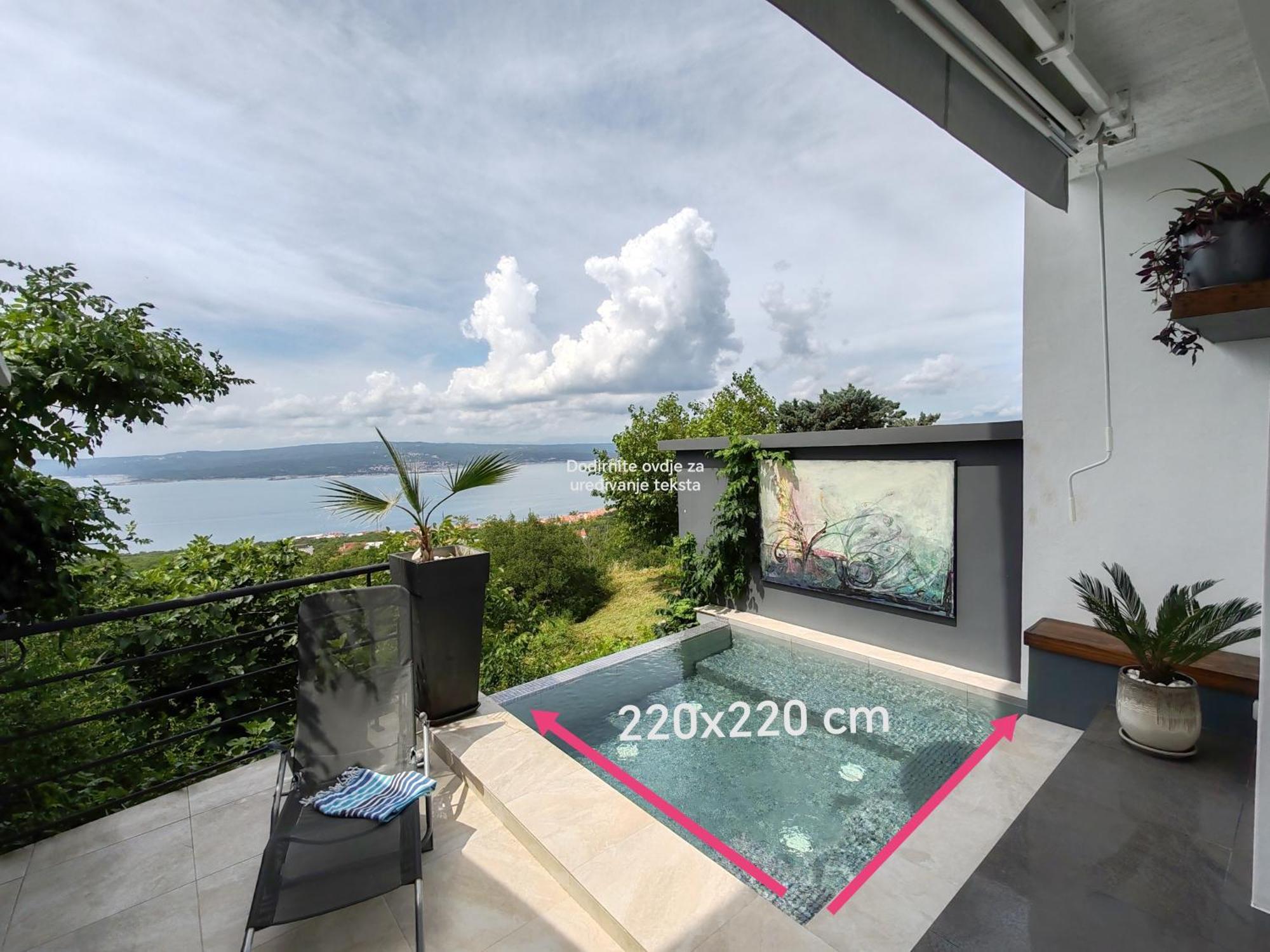 Art Gallery House With A Small Relaxing Pool Crikvenica Εξωτερικό φωτογραφία